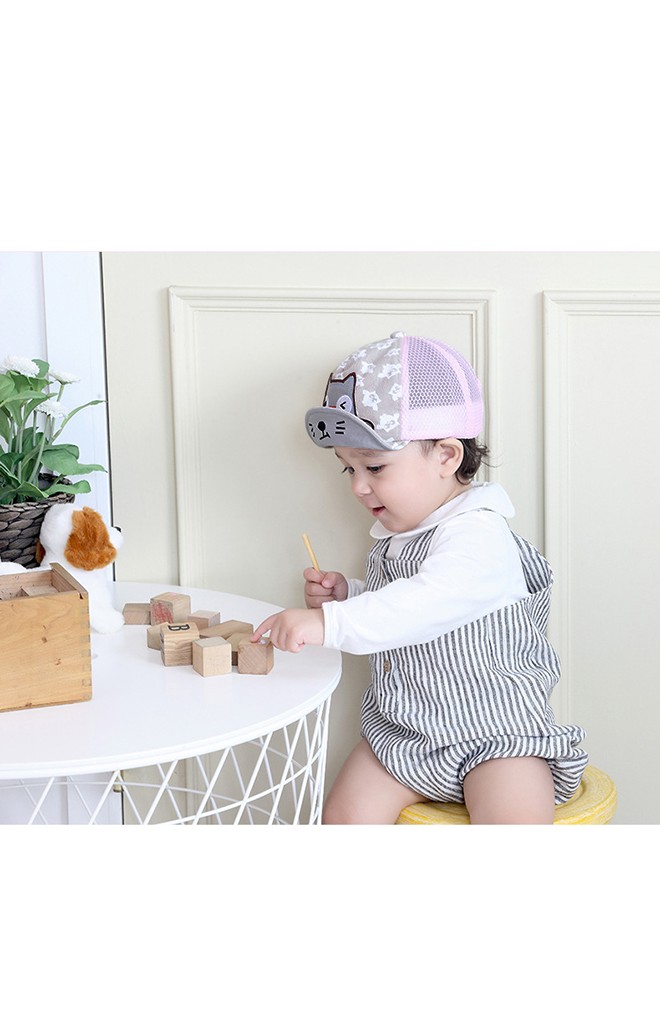 หมวกแก๊ปนกฮูกน้อยด้านหลังผ้าตาข่าย TIANYIBEAR
