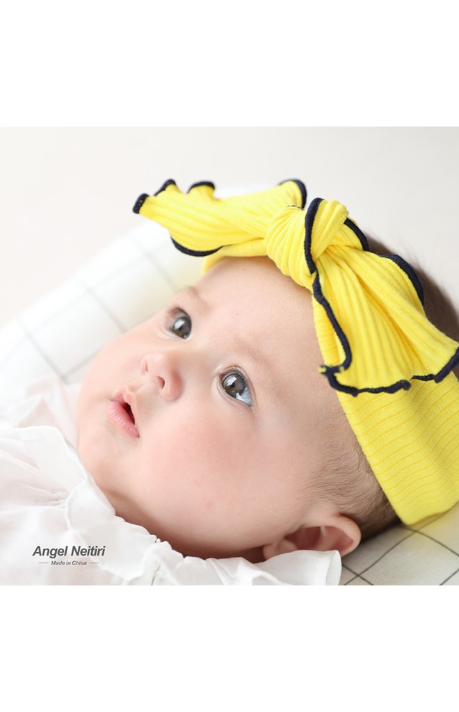 ผ้าคาดผมโบว์ใหญ่สีสดใส จาก Angel Neitiri