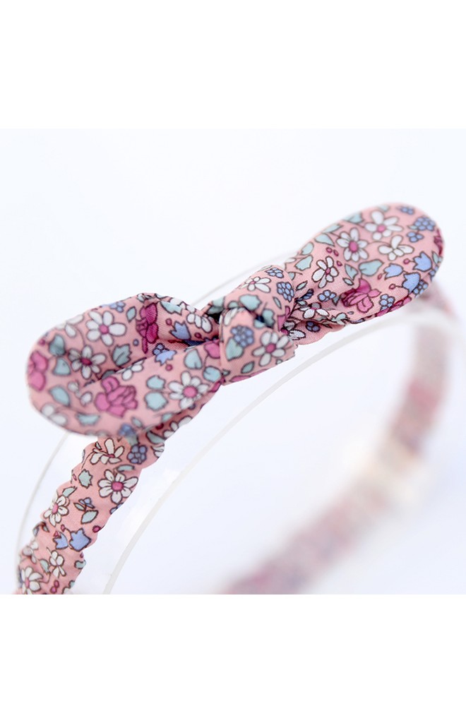 โบว์คาดผมลายดอกไม้น่ารัก Angel Neitiri