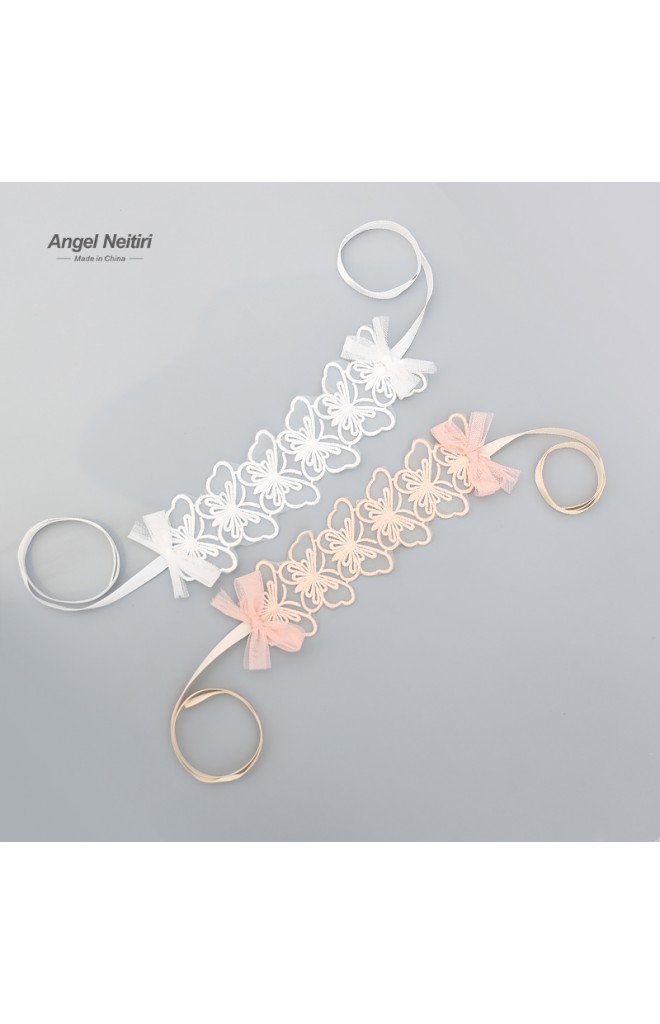 ผ้าคาดผมผีเสื้อด้านข้างแต่งโบว์ angel neitiri