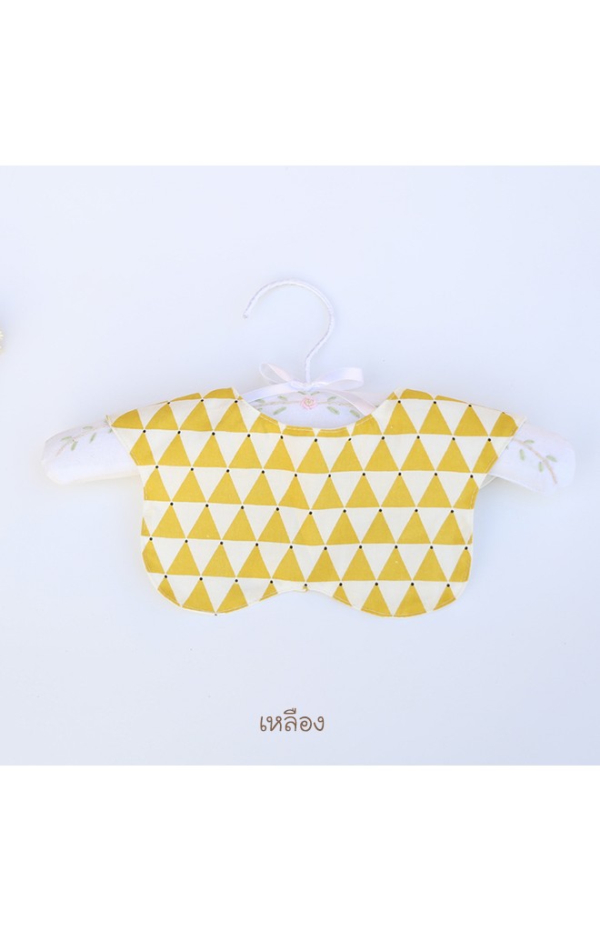 ผ้ากันเปื้อนเด็กปลายโค้งลายน่ารัก จาก Angel Neitiri