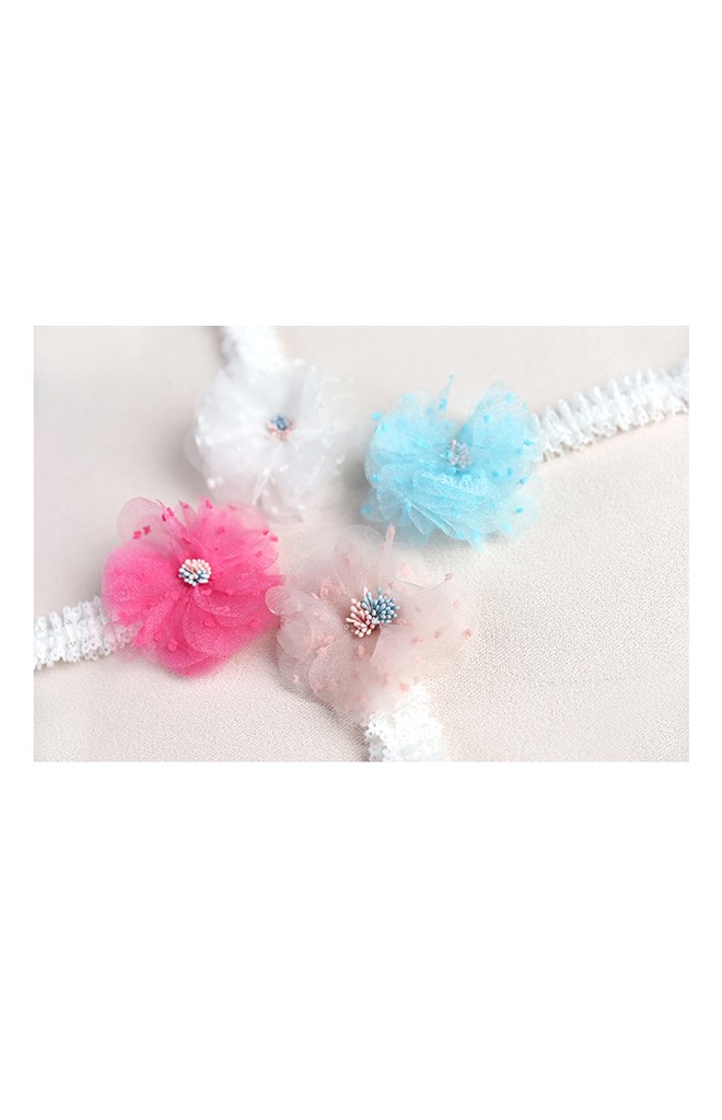 สายคาดผมดอกไม้หวานแต่งเกสรสีสวย Angel Neitiri