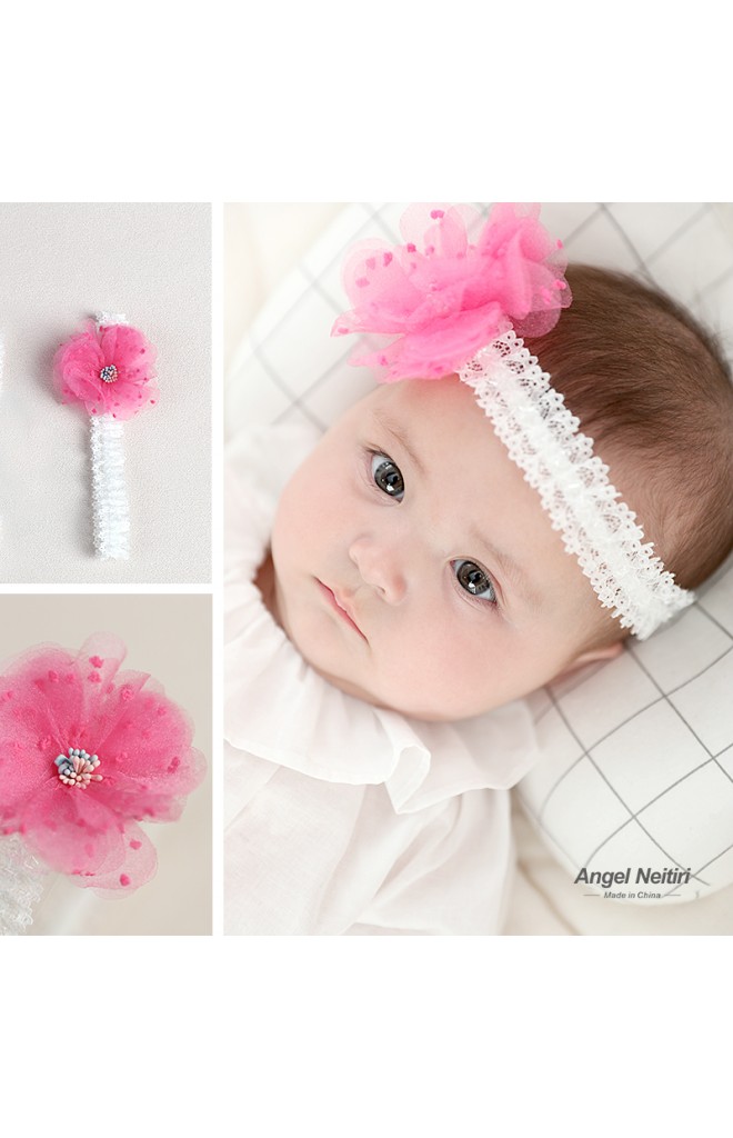 สายคาดผมดอกไม้หวานแต่งเกสรสีสวย Angel Neitiri