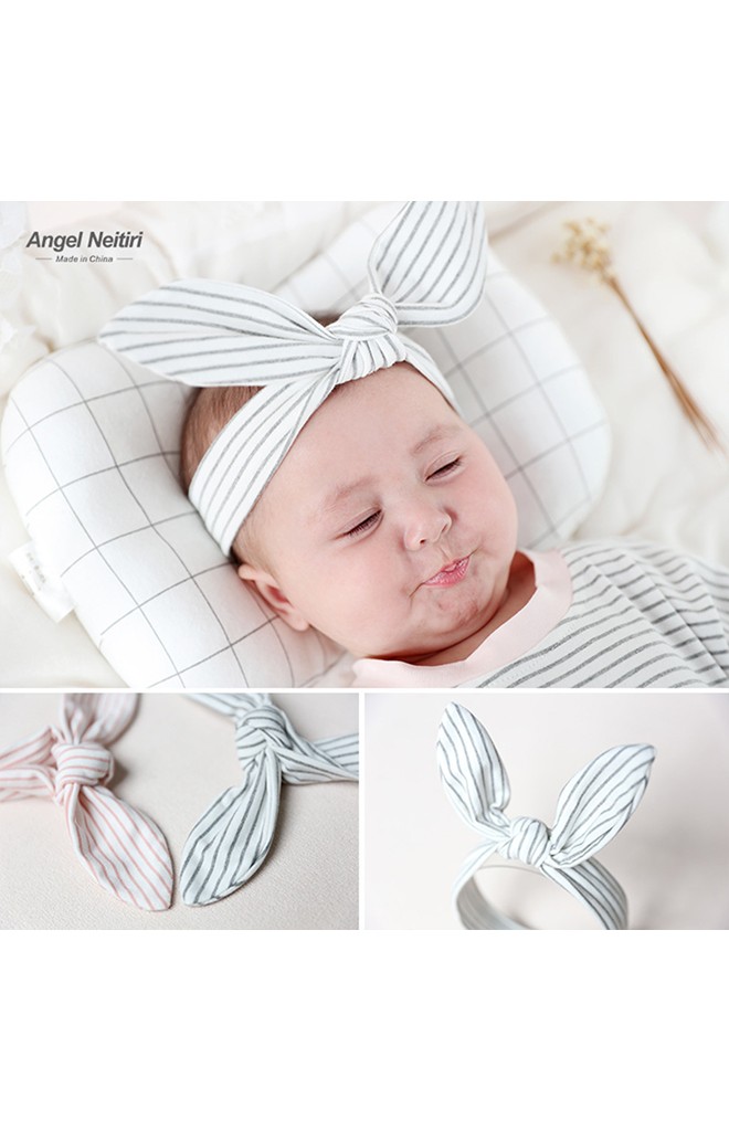 สายคาดผมโบว์กระต่ายลายทาง จาก Angel Neitiri