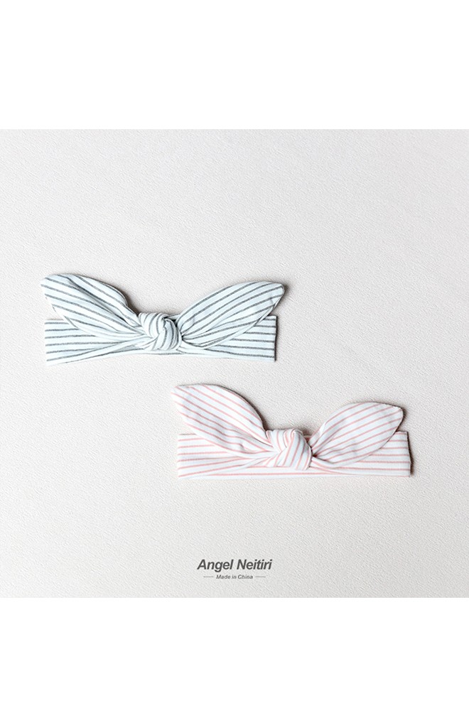 สายคาดผมโบว์กระต่ายลายทาง จาก Angel Neitiri
