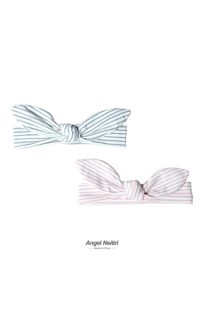 สายคาดผมโบว์กระต่ายลายทาง จาก Angel Neitiri