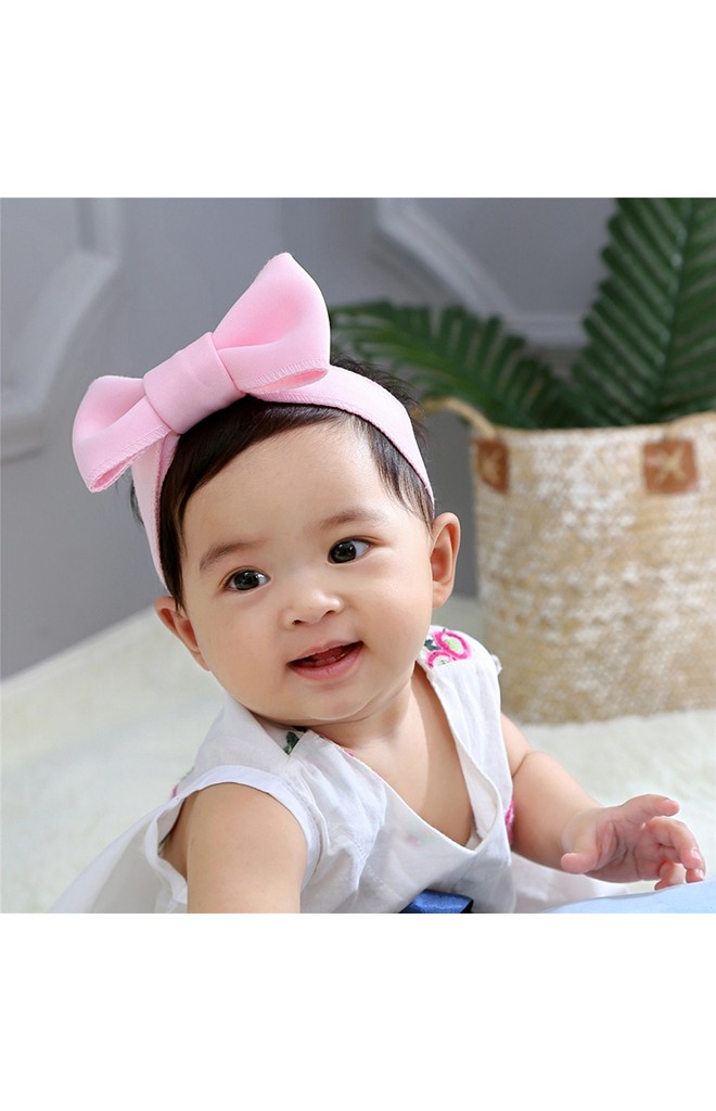สายคาดผมโบว์ สามารถดึงปลายสายปรับได้