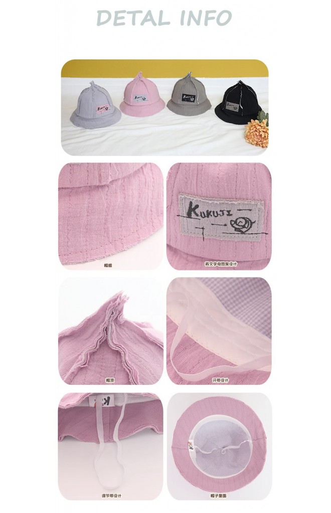 หมวกบัคเก็ตยอดแหลม ลุคเซอร์ จาก KUKUJI