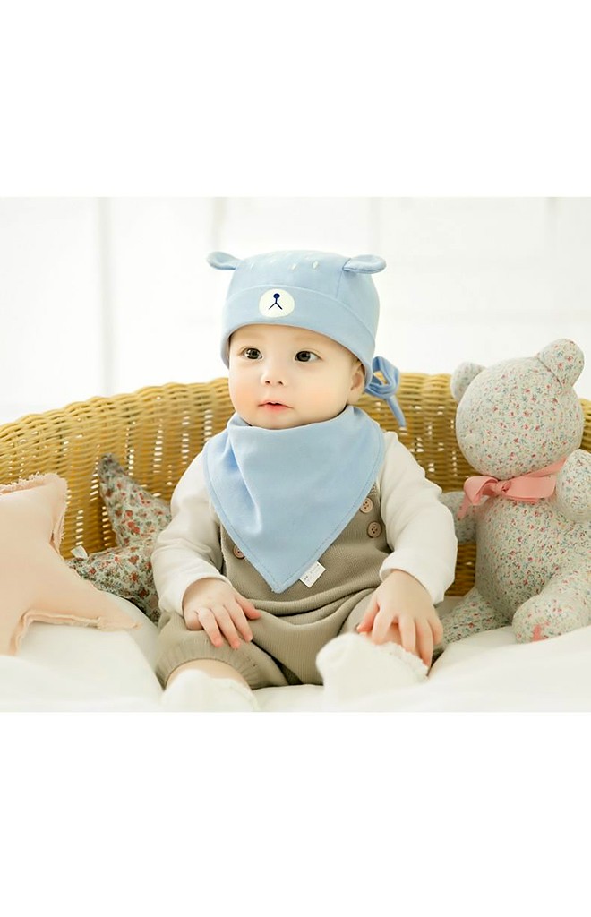 หมวกเด็กโจรสลัดหน้าหมีน้อยน่ารัก GZMM
