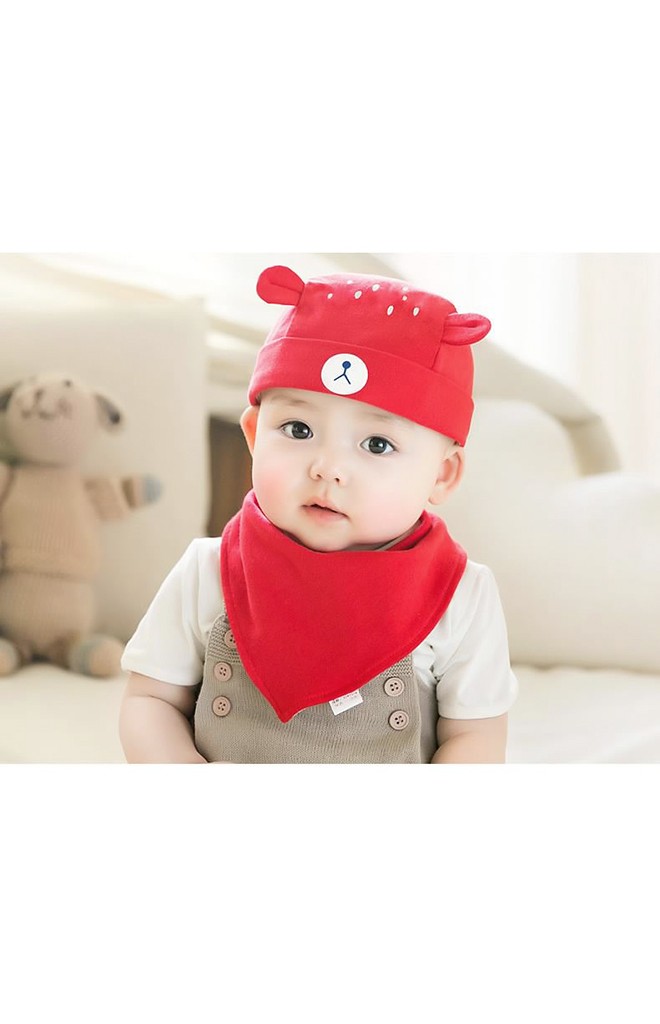 หมวกเด็กโจรสลัดหน้าหมีน้อยน่ารัก GZMM