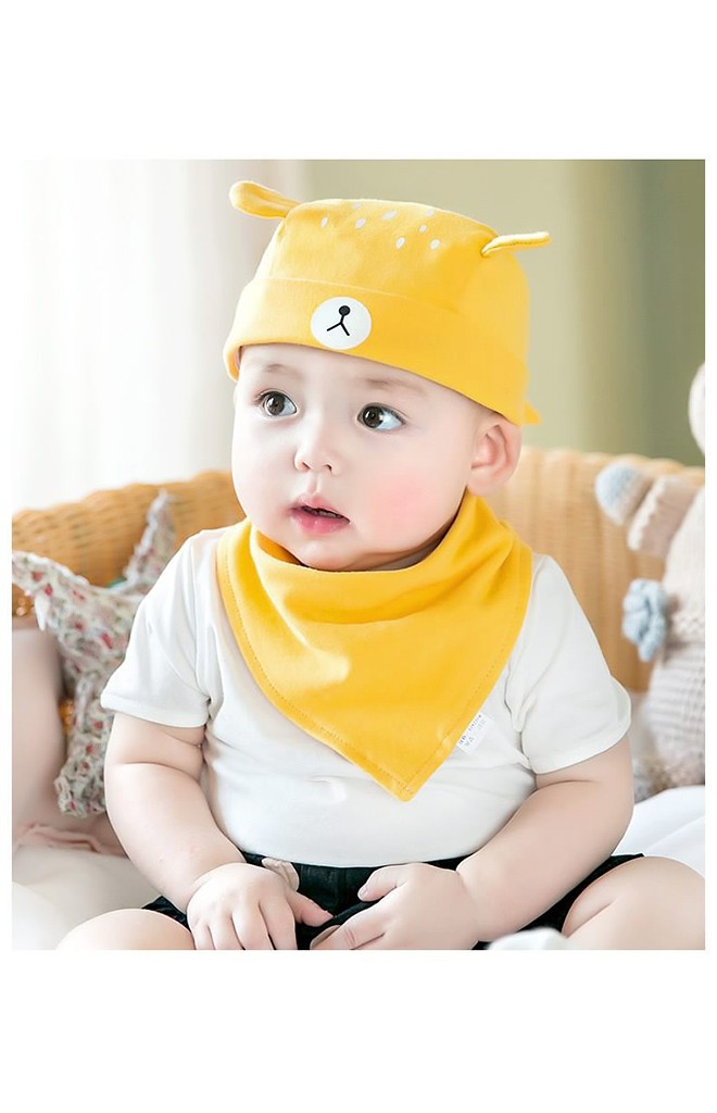 หมวกเด็กโจรสลัดหน้าหมีน้อยน่ารัก GZMM