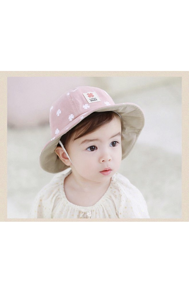 หมวกบักเก็ตสกรีนลายใบไม้ TUTUYA