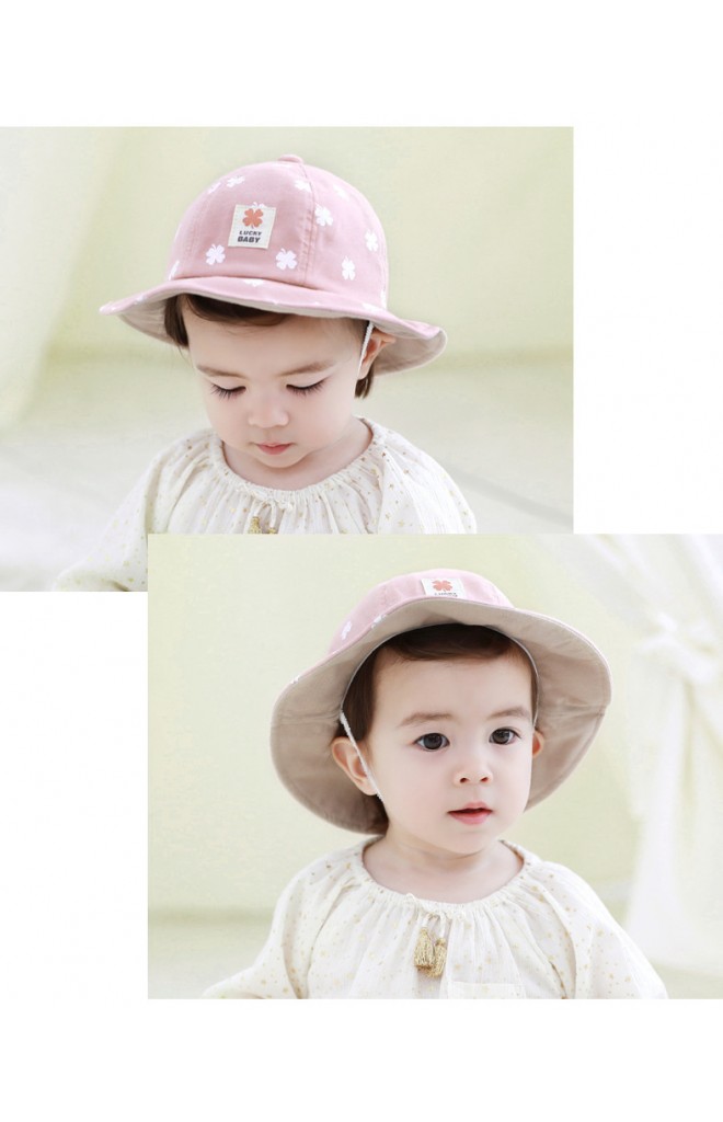 หมวกบักเก็ตสกรีนลายใบไม้ TUTUYA