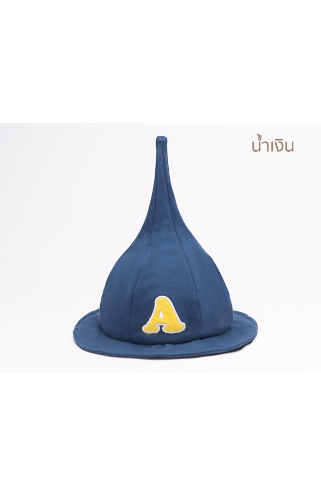 หมวกปีกรอบยอดแหลม ปักอักษร A จาก TUTUYA