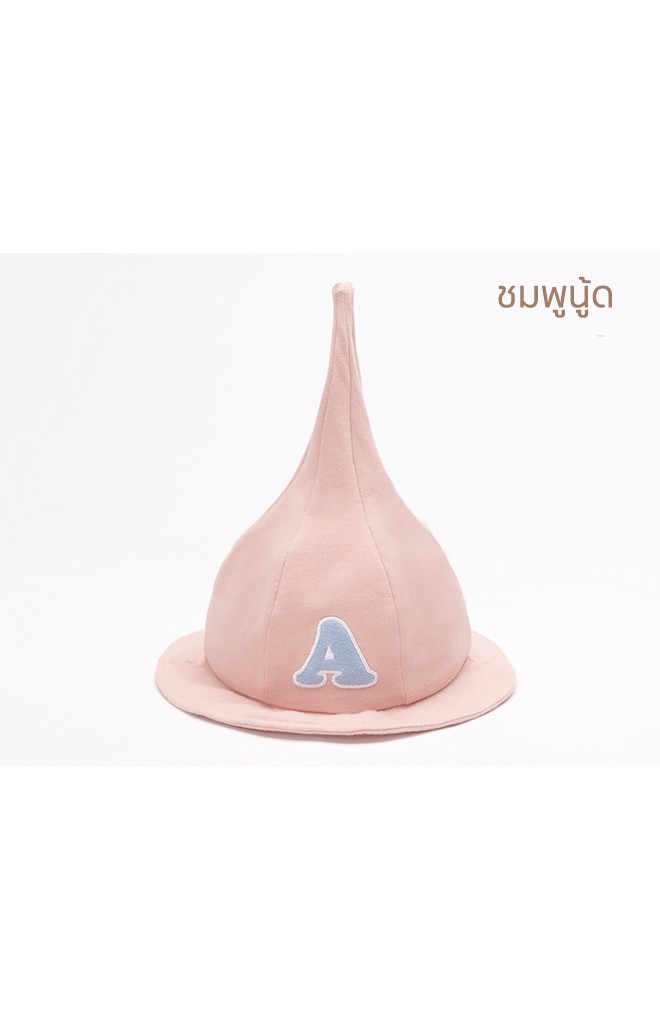 หมวกปีกรอบยอดแหลม ปักอักษร A จาก TUTUYA