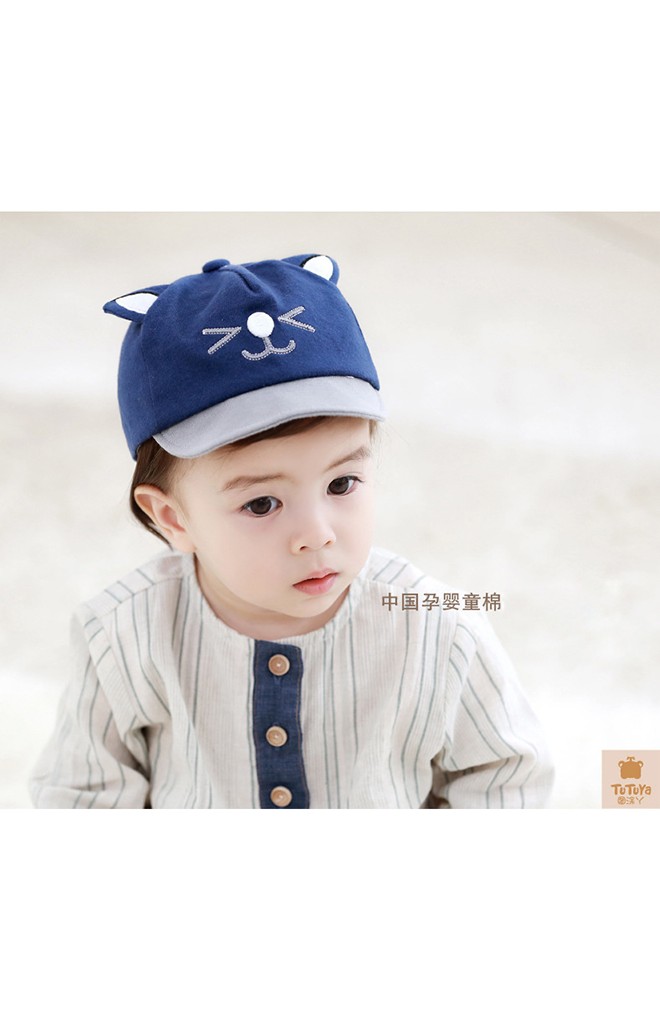 หมวกหน้าแมวเหมียว แต่งหูแหลมน่ารัก จาก TUTUYA