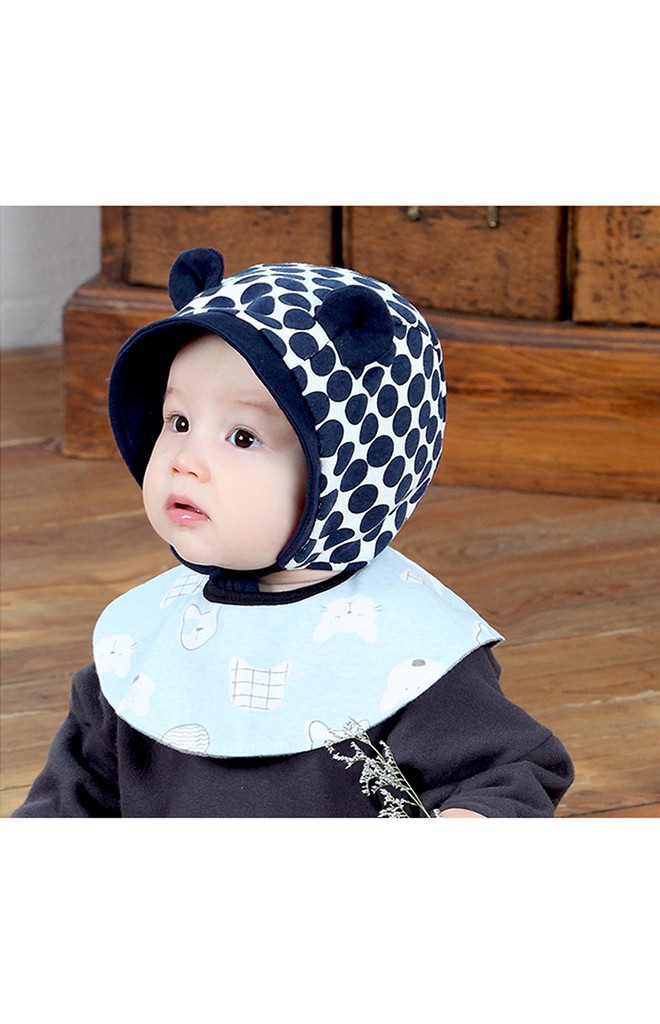 ผ้ากันเปื้อนเด็กแบบโค้งลายน่ารัก