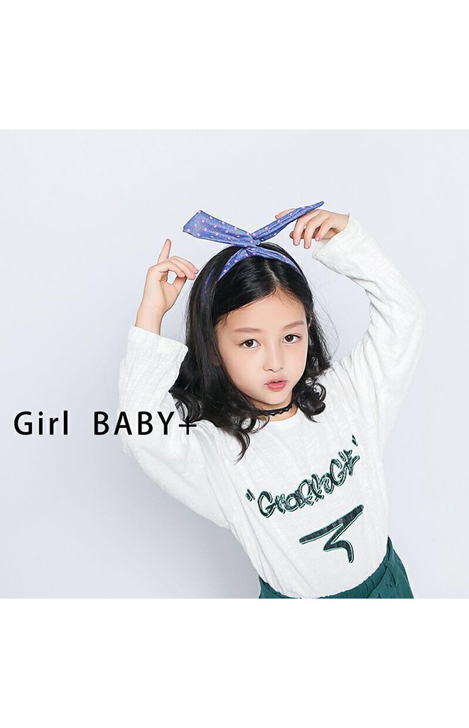 หมวกแก๊ปสาวน้อยพร้อมผ้าคาดโบว์กระต่าย