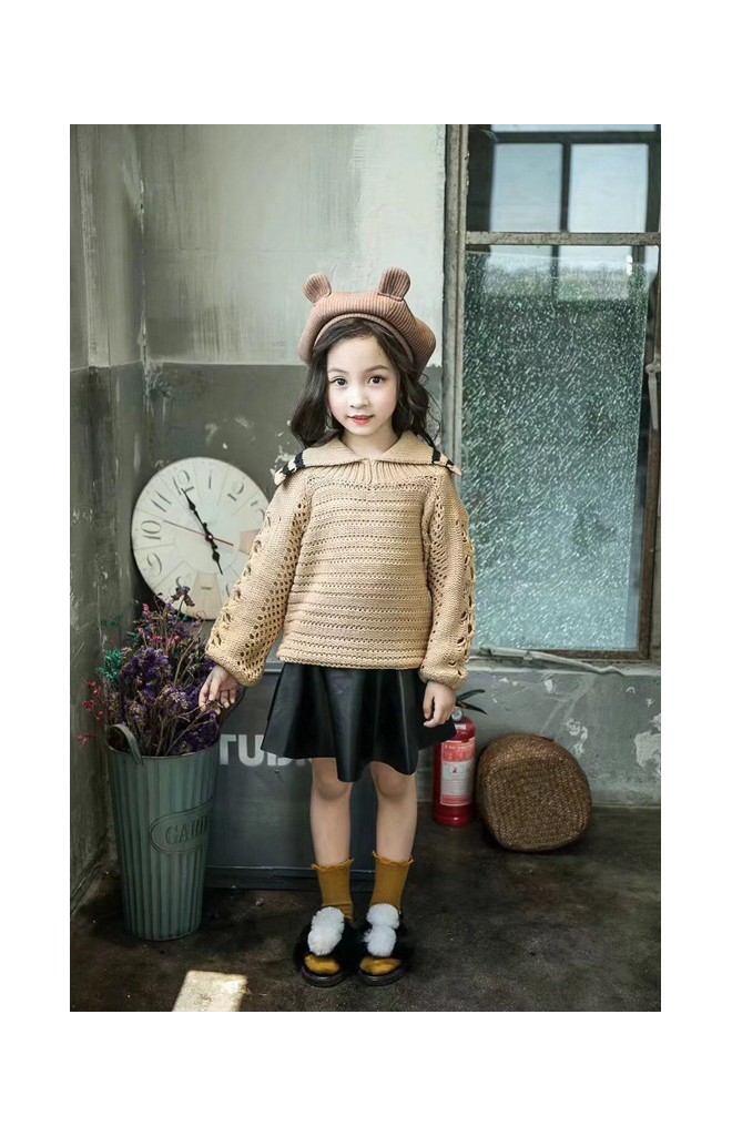 หมวกเบเร่ต์แต่งหูน่ารัก