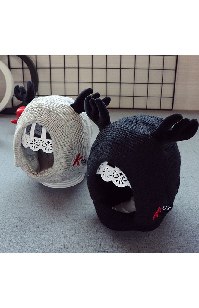 หมวกไหมพรมกวางน้อย จาก KUKUJI