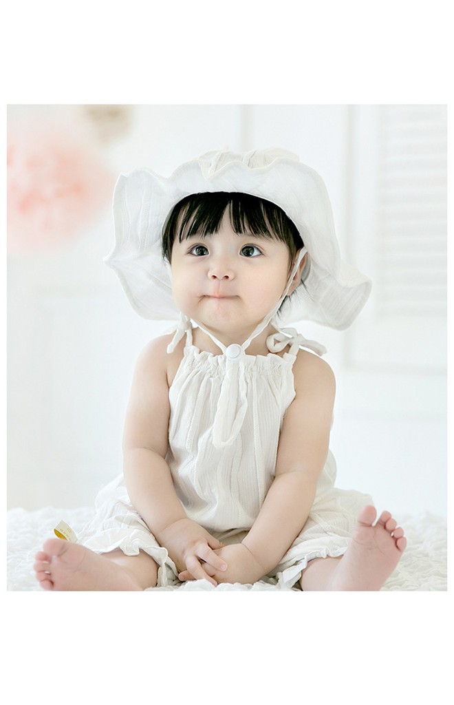 หมวกกันแดดเด็กแต่งหูกระต่าย