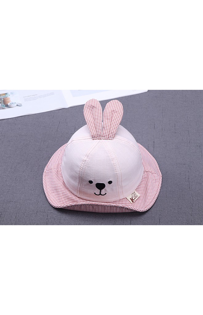 หมวก Bucket กระต่ายน้อยหูตั้ง ปีกหมวกพับได้ KUKUJI