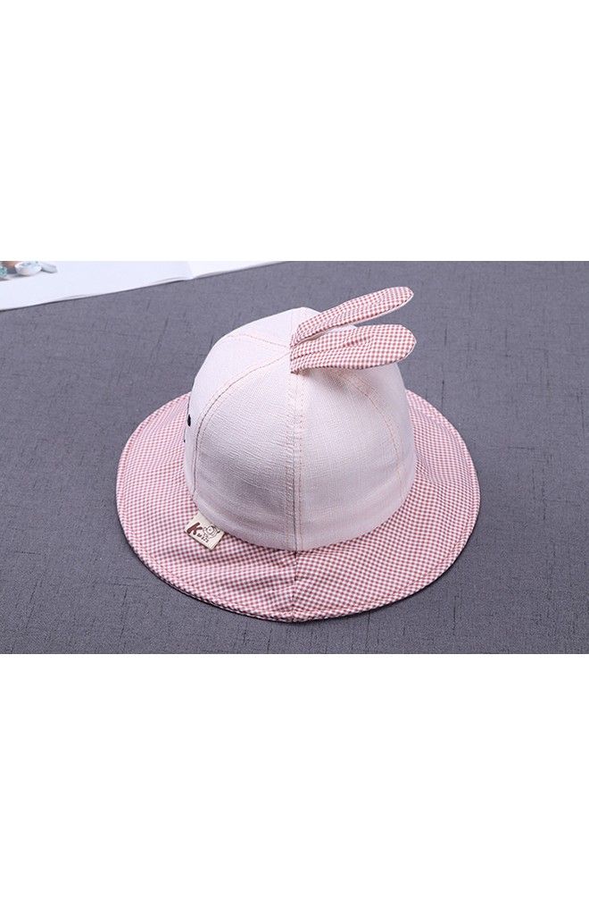 หมวก Bucket กระต่ายน้อยหูตั้ง ปีกหมวกพับได้ KUKUJI