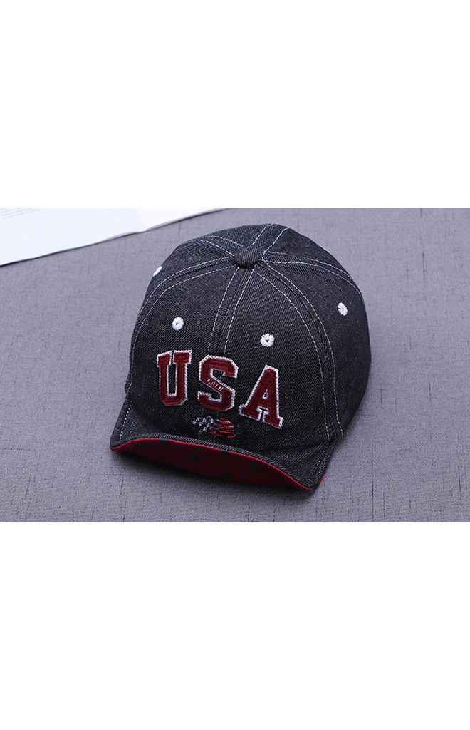 หมวกแก๊ปยีนส์ USA ใต้ปีกหมวกลายดาว