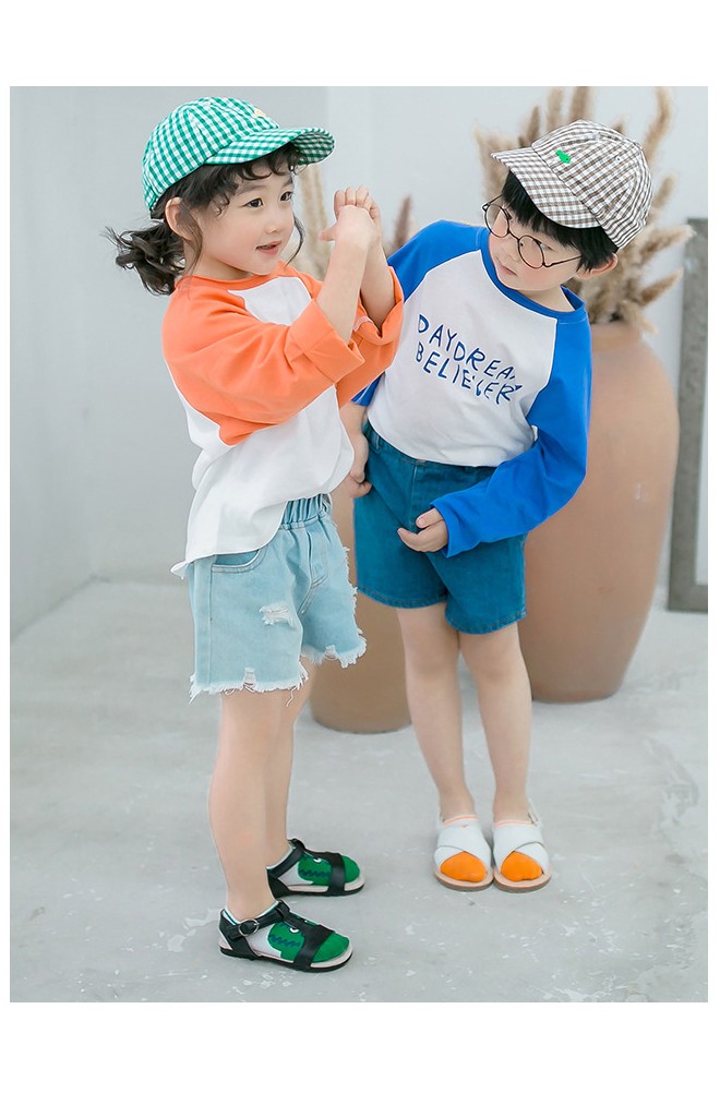 ถุงเท้าเด็กแบบข้อส้นปากตื้นลายผลไม้(C068)