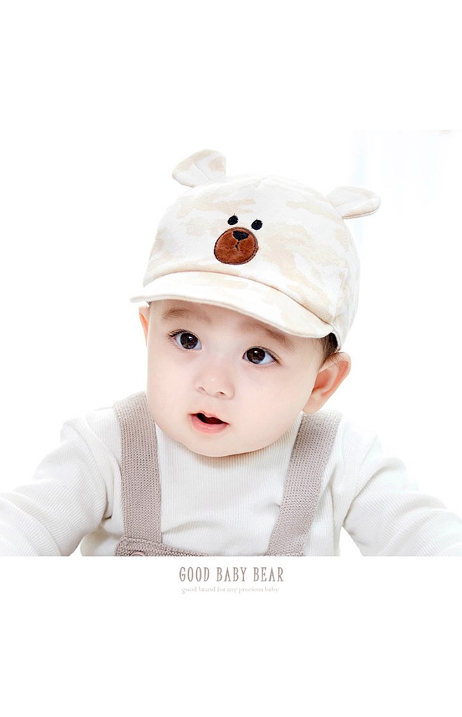 หมวกแก๊ปหมีน้อยลายพราง จาก GZMM