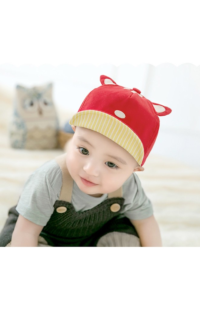 หมวกแก๊ปหมีน้อยน่ารัก ใต้ปีกลายทาง จาก GZMM