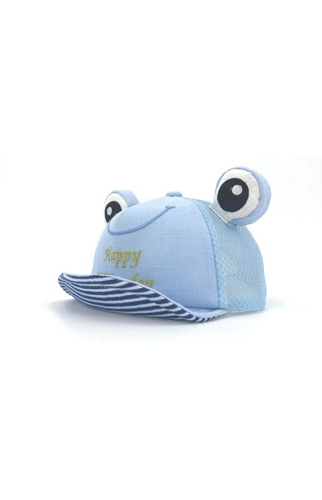 หมวกแก๊ปกบตาโต Happy every day ด้านหลังผ้าตาข่าย