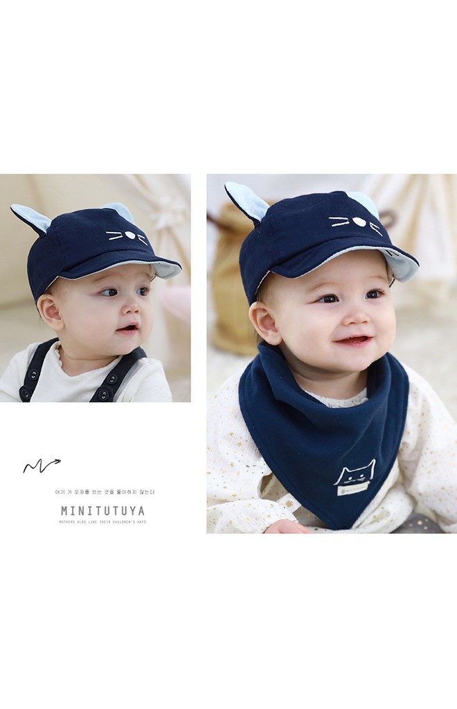 หมวกแก๊ปแมวน้อยหูตั้ง จาก TUTUYA