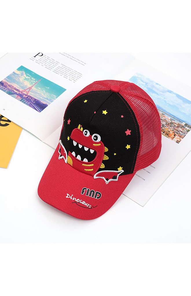 หมวกแก๊ป Dinosaurs ด้านหลังผ่าตาข่าย