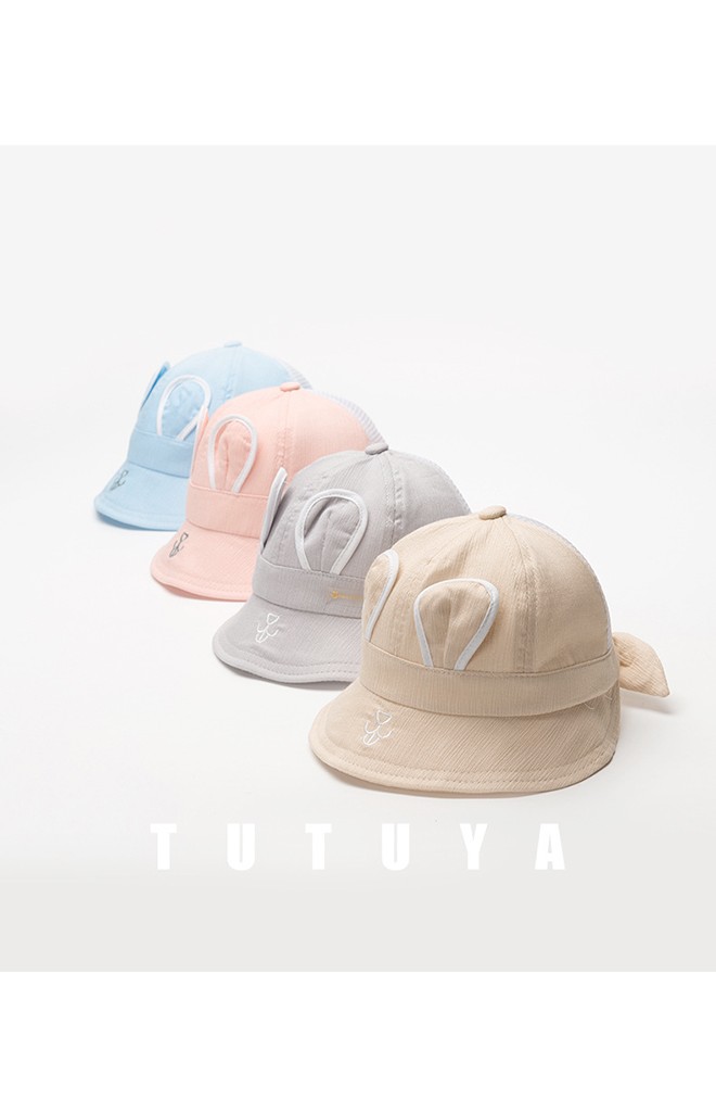 หมวกปีกกระต่ายน้อย ด้านหลังผ้าตาข่าย TUTUYA