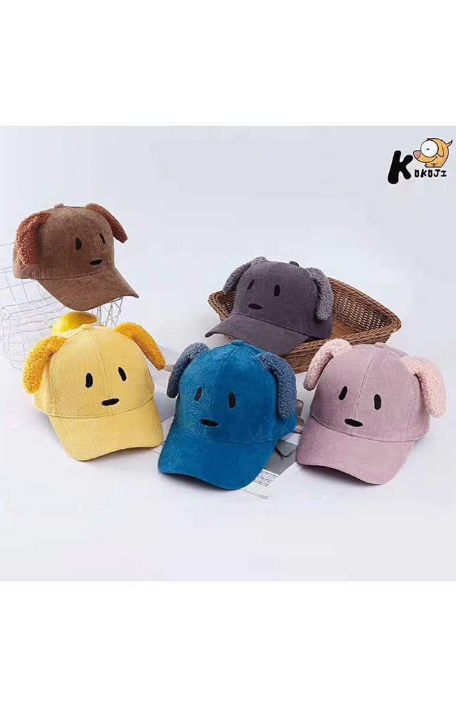 หมวกแก๊ปเจ้าตูบหูฟู KUKUJI