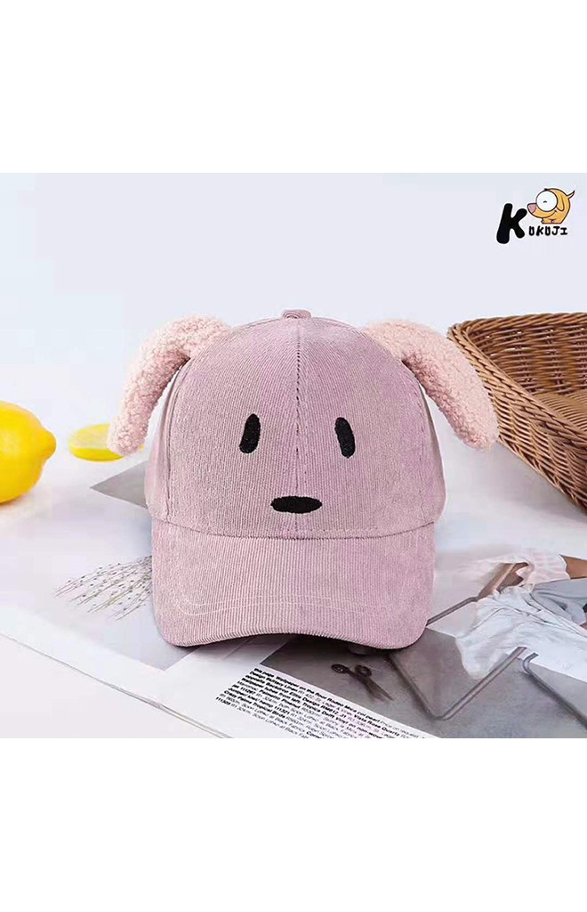 หมวกแก๊ปเจ้าตูบหูฟู KUKUJI