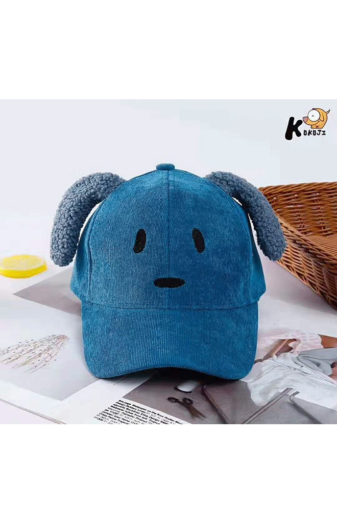 หมวกแก๊ปเจ้าตูบหูฟู KUKUJI