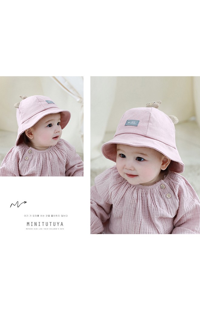 หมวก Bucket แต่งหมีน้อยน่ารัก TUTUYA
