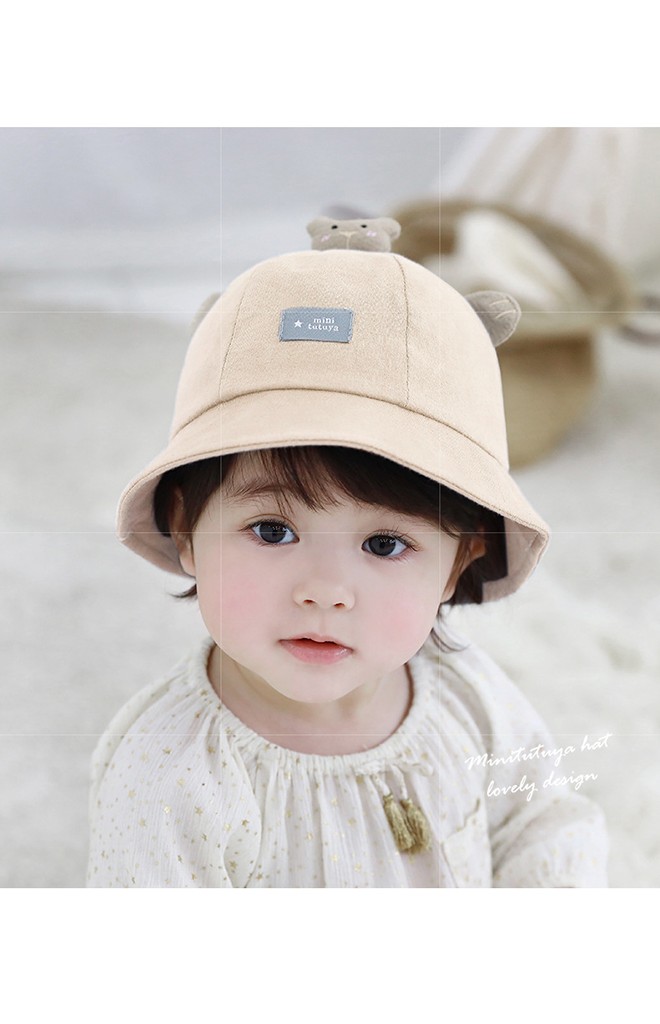 หมวก Bucket แต่งหมีน้อยน่ารัก TUTUYA