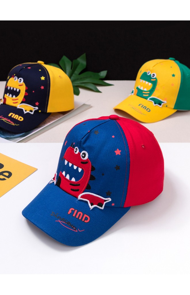 หมวกแก๊ป Dinosaurs สีสันสดใส