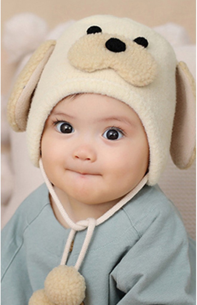 หมวกเจ้าตูบหูยาว สายผูกคางปอมปอม หมวกเจ้าตูบหูยาว สายผูกคางปอมปอม