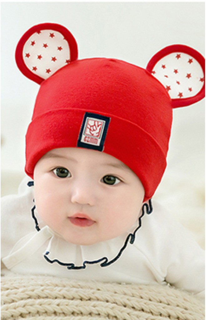 หมวกมิกกี้หูลายดาว จาก GZMM หมวกมิกกี้หูลายดาว จาก GZMM