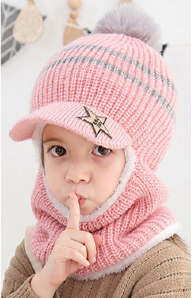 หมวกโม่งเด็กแบบแก๊ปปีกแต่งดาว หมวกโม่งเด็กแบบแก๊ปปีกแต่งดาว