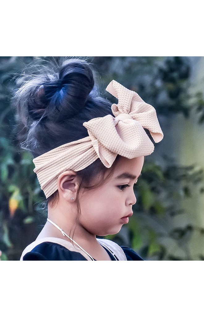 ผ้าคาดผมโบว์ใหญ่ ใส่น่ารักได้ทุกวัน