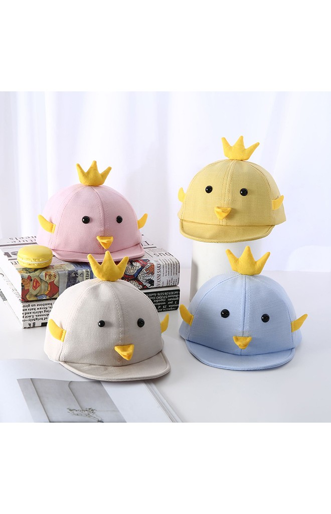 หมวกแก๊ปลูกเจี๊ยบ หมวกเด็กน่ารัก KUKUJI