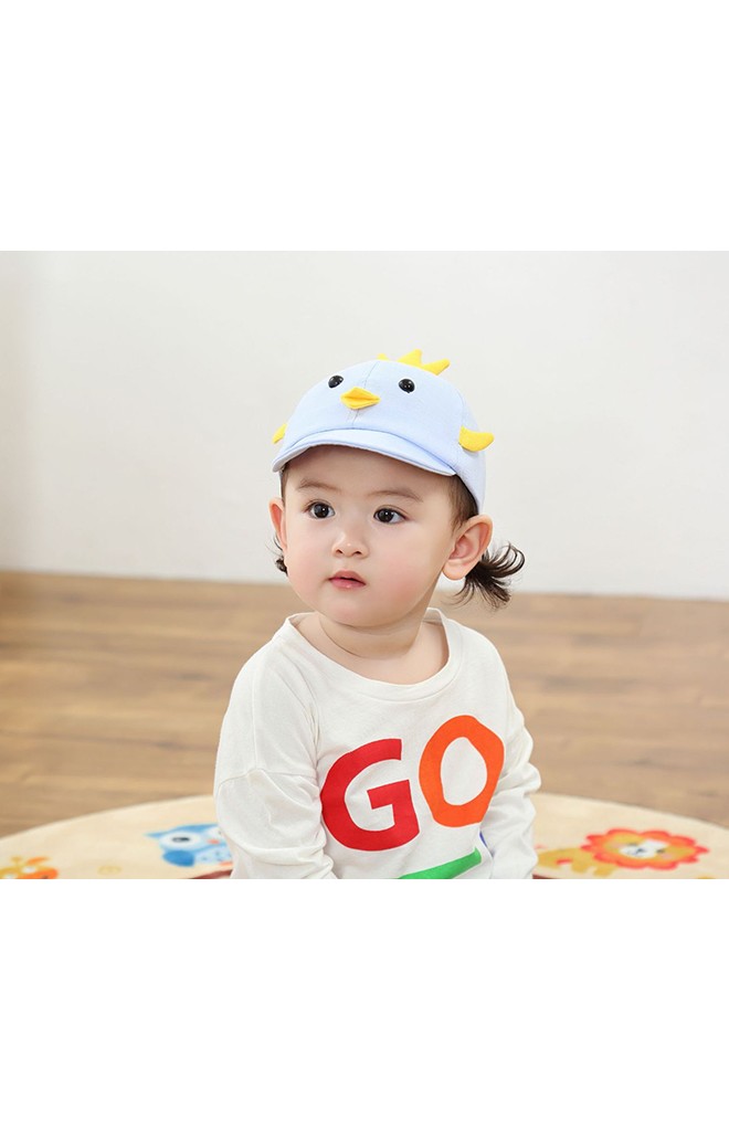 หมวกแก๊ปลูกเจี๊ยบ หมวกเด็กน่ารัก KUKUJI