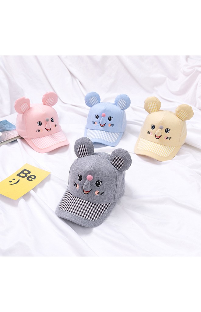 หมวกการ์ตูนหนูน้อยน่ารัก แต่งหูนูน