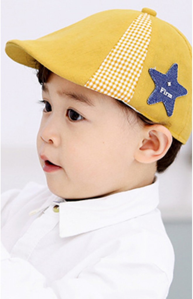 หมวก Flat Cap แต่งดาว หมวก Flat Cap แต่งดาว