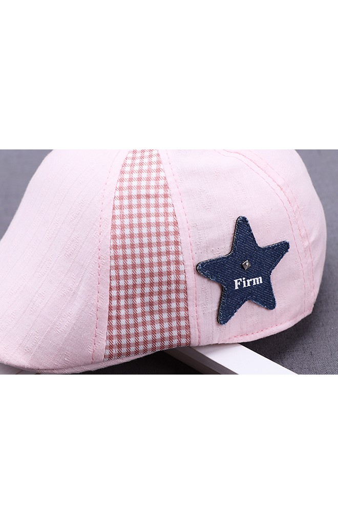 หมวก Flat Cap แต่งดาว